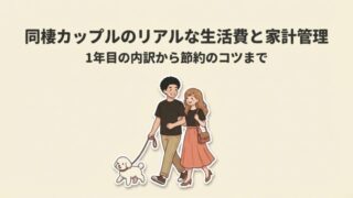 同棲カップルの生活費は年間いくら?毎月の内訳は?【1年目と2年目以降の変化も公開】