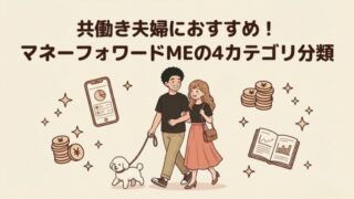 マネーフォワードMEの分類おすすめ|共働き夫婦の4カテゴリを実例解説