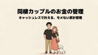 同棲カップルのお金の管理方法を徹底解説！共同口座・クレカ・家計簿アプリでキャッシュレス管理を実現する方法